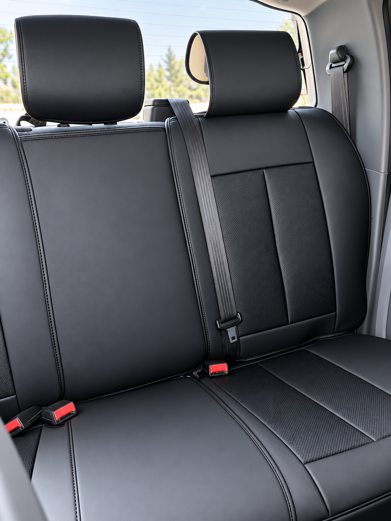 Fundas Coversax instaladas - asiento trasero (foto de referencia)