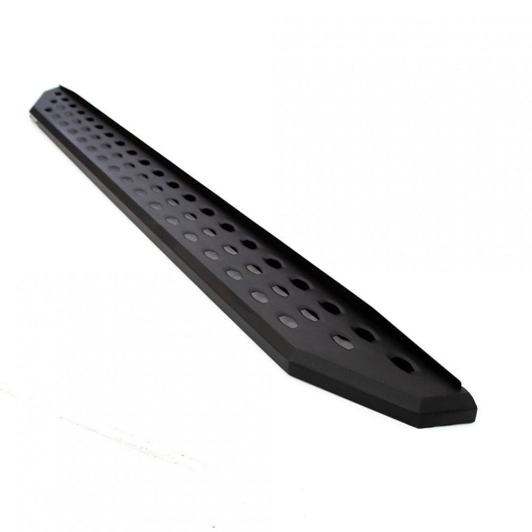 ESTRIBOS BLACKTREND ACERO GALVANIZADO NEGROS CABINA DOBLE