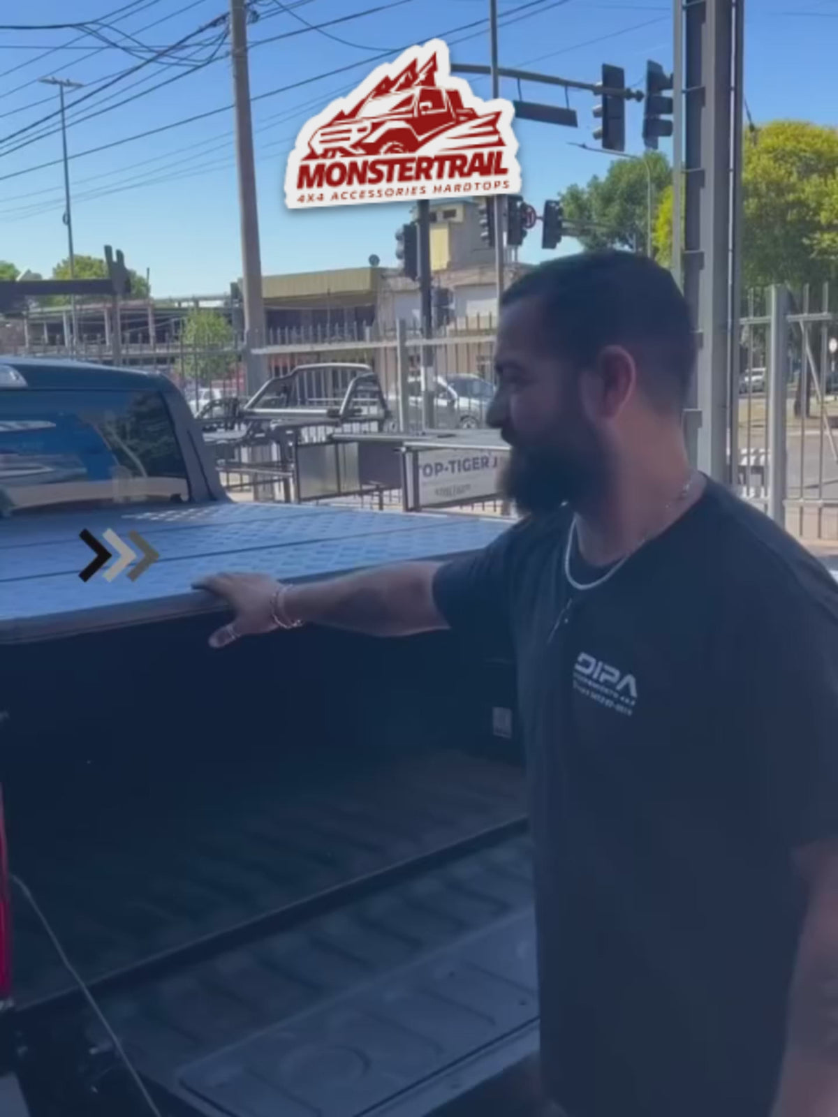 Tapa plegable Tricover en Ford Ranger