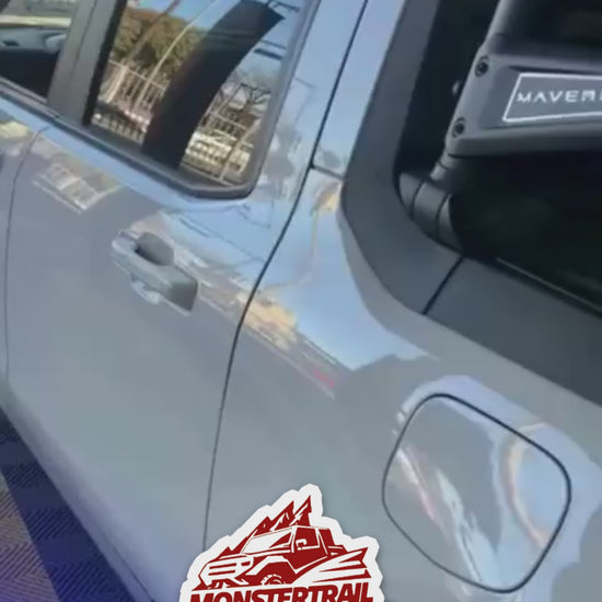 Tapa retráctil Kraken instalada en Ford Maverick