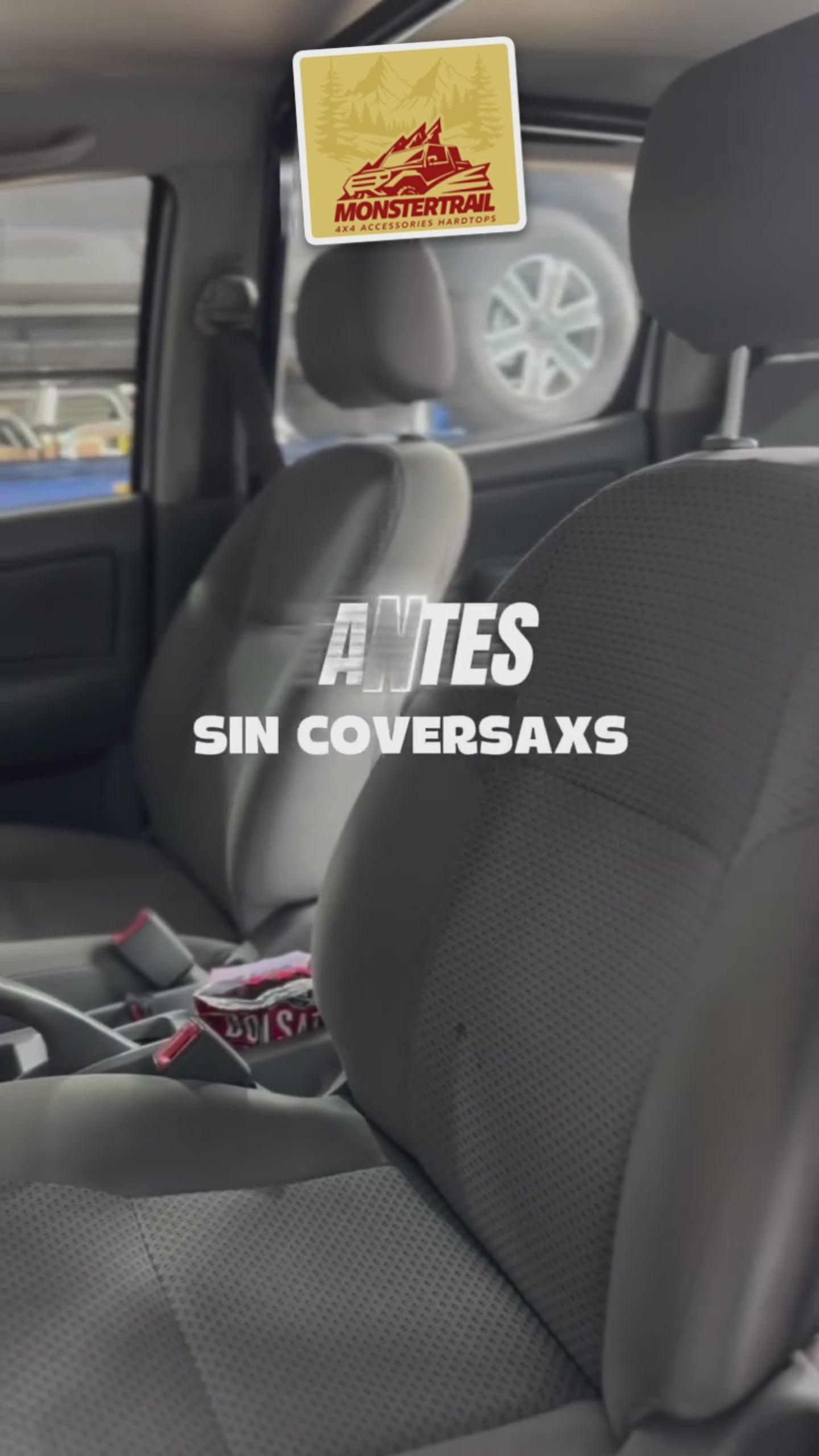 Fundas Coversax línea Confort: antes y después (en el video, color beige)