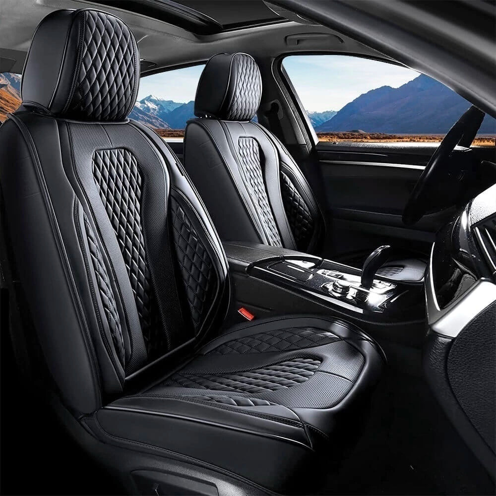 FUNDAS DE ASIENTOS COVERSAX LÍNEA LUXURY NEGRO